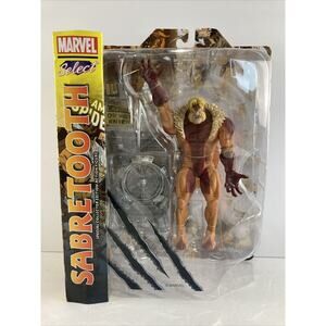 Diamond Select Marvel Comics X-Men SABRETOOTH‎ Collector Action Figure * NEW